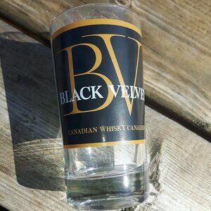 BLACK VELVET CANADIAN WHISKY Glass